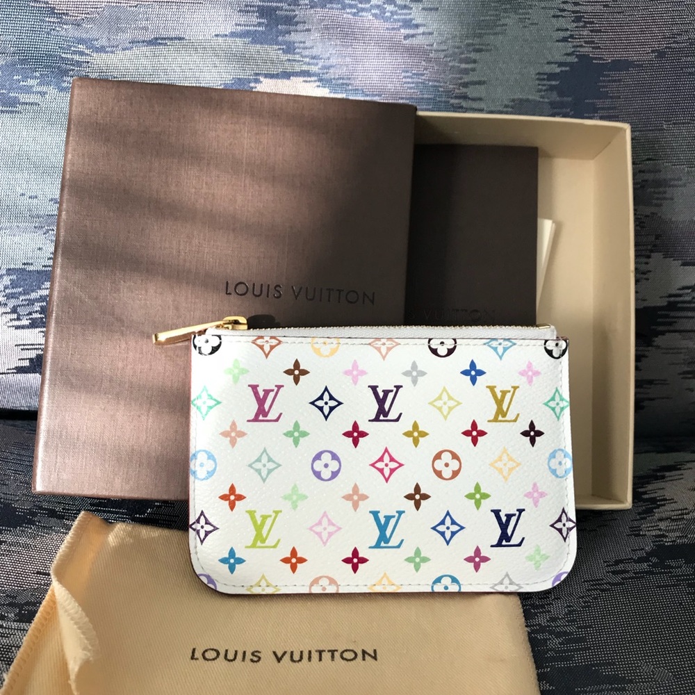 SOLD!Louis Vuitton Multicolore Key Cles